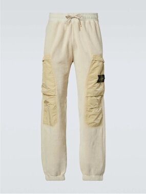 Stone Island Men's Fleece Cargo Sweatpants